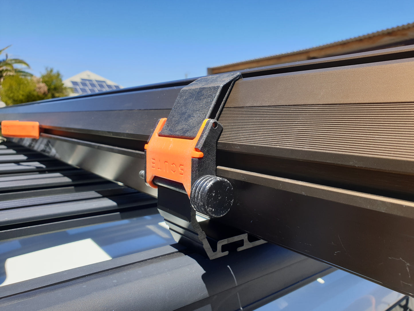 SCUTE Roof Rack Brackets | Fishing Rod Storage