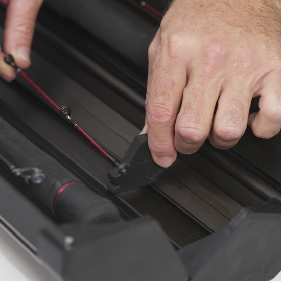 Fishing Rod Travel Case Fine Tip Support Bracket